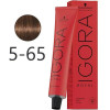 Schwarzkopf Перманентна крем-фарба  Igora Royal 5-65 Light Brown Chocolate Gold 60 мл (4045787951530) - зображення 1