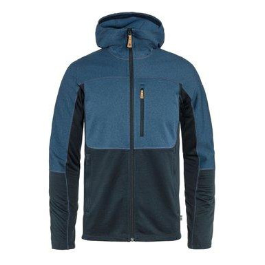 Fjallraven Abisko Trail Fleece M L Indigo Blue/Dark Navy - зображення 1