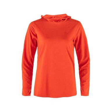 Fjallraven Abisko Sun-hoodie W XS Flame Orange - зображення 1