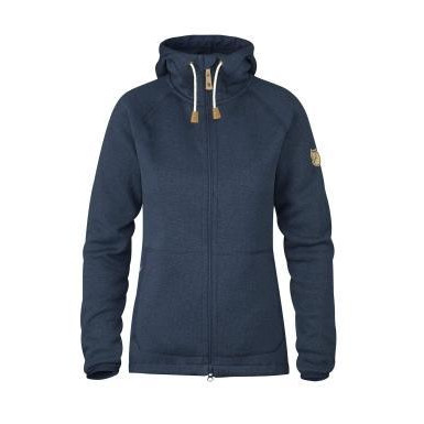 Fjallraven Ovik Fleece Hoodie W S Navy - зображення 1