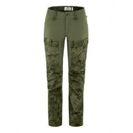 Fjallraven Keb Trousers W Reg XS/S Green Camo/Laurel Green