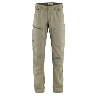 Fjallraven Abisko Midsummer Zip Off Trousers M XL Savanna/Light Olive - зображення 1