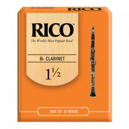 RICO Тростини для Bb кларнета  серія  (набір 10 шт.) #1.5