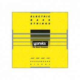 Warwick Yellow Label, Nickel-Plated, Medium 4-String (45-105)