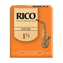 RICO Тростини для альт-саксофона  серія  (10 шт.) #1.5