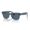 Ray-Ban Смарт-окуляри Meta Wayfarer Matte Jeans Frame Dusty Blue Lenses (RW4006 67552V 50-22) - зображення 1