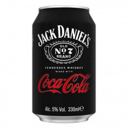 Jack Daniel’s Напій слабоалкогольний  TennesWhisk&CocaCola зб, 330 мл (5449000168481)