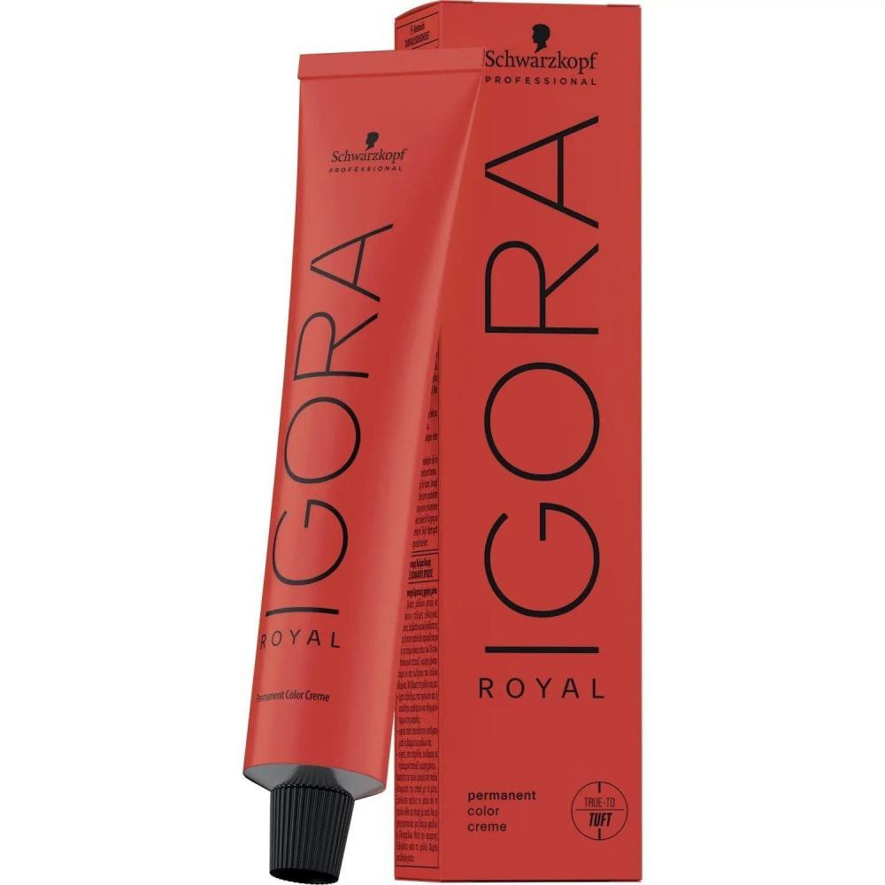 Schwarzkopf Перманентна крем-фарба  Igora Royal 7-13 Medium Blonde Cendre Matte 60 мл (4045787851182) - зображення 1