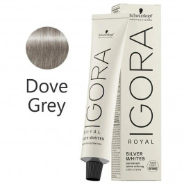   Schwarzkopf Фарба для волосся Dove Grey IGORA ROYAL Absolutes Silver Whites 60 мл (4045787492507)