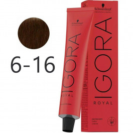   Schwarzkopf Фарба для волосся  Igora Royal 6-16 60 мл (4045787480337)