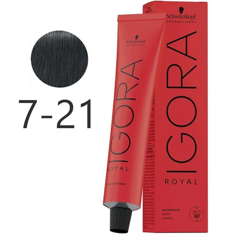 Schwarzkopf Фарба для волосся  Igora Royal 7-21 60 мл (4045787482096) - зображення 1