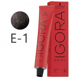 Schwarzkopf Краска Для Волос  IGORA ROYAL Mixtones E-1 Экстракт Сандре 60 мл