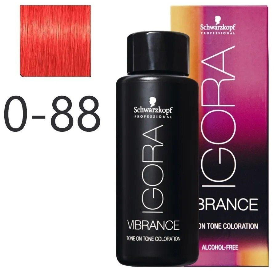 Schwarzkopf Краска Для Волос  IGORA Vibrance Tone on Tone Coloration 0-88 60 мл - зображення 1