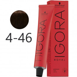   Schwarzkopf Краска Для Волос  IGORA ROYAL Nudes 4-46 Средне-коричневый бежевый шоколадный 60 мл