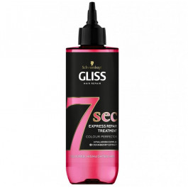 Gliss kur Експрес-маска Gliss Color Perfector 7 секунд, для фарбованого та мелірованого волосся, 200 мл