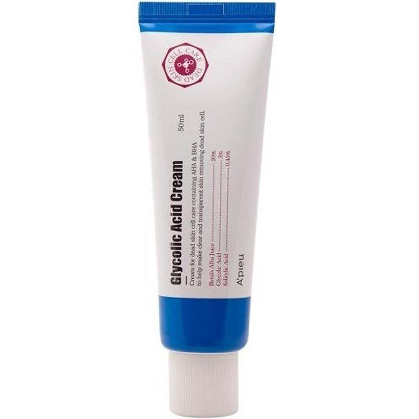 A'PIEU - Glycolic Acid Cream - Крем с гликолевой кислотой -  50ml (8809530056738) - зображення 1