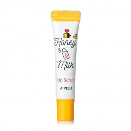 A'PIEU Скраб для губ  Honey & Milk Lip Scrub 8 мл (8806185745420)