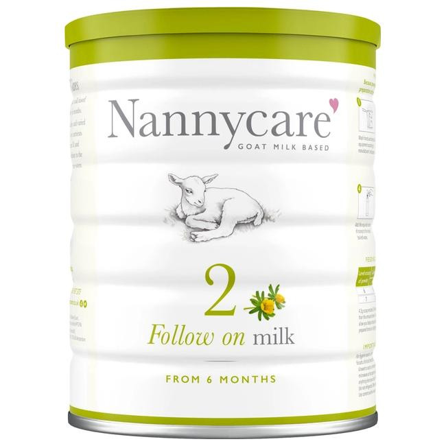 Nannycare Суха суміш 2 на основі козиного молока, 900 г - зображення 1