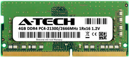   A-Tech 4 GB SO-DIMM DDR4 2666 MHz (AT4G1D4S2666NS16N12V)