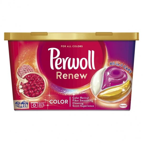 Perwoll Капсули Renew для кольорових речей 21 шт (9000101569445) - зображення 1