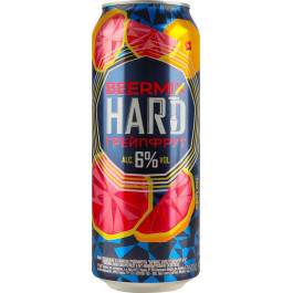 Оболонь Пиво  Beermix Hard грейпфрут н/ф з/б, 0,5 л (4820193036749)