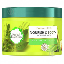 Herbal Essences Маска для волосся  Поживна з олією авокадо та алое 450 мл (8006540178416)