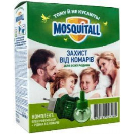 Mosquitall Комплект від комарів  Електро-фумігатор + рідина 30 мл (4820185021289)