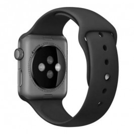 Veron Ремінець  для Apple Watch 38, 40, 41мм Black силіконовий