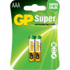 Батарейка GP Batteries AAA bat Alkaline 2шт Super (GP24A-2UE2)