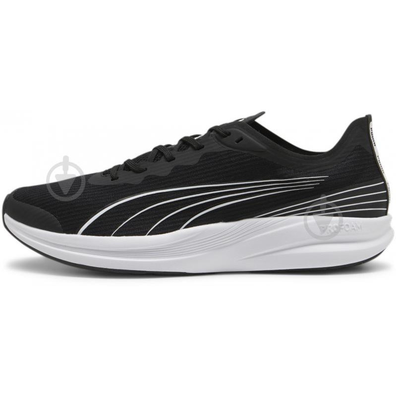 PUMA Чоловічі кросівки для бігу  Redeem Pro Racer 37944201 46 (11UK) 30 см  Black- White (4099686237929) - зображення 1
