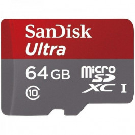 SanDisk 64 GB microSDXC UHS-I Ultra A1 SDSQUA4-064G-GN6MN
