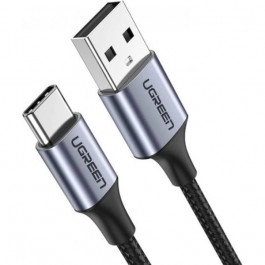 UGREEN US288 USB-A to Type-C QC3.0 18W 0.5m Black (60125)
