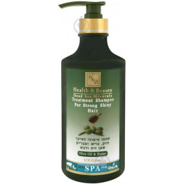 Health & Beauty Шампунь  укрепляющий для сухих ломких волос с оливковым маслом и медом 780 мл (7290012326264)