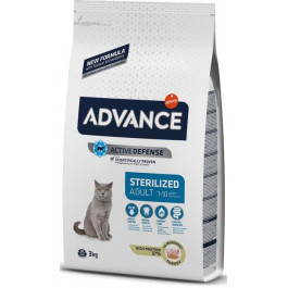 Advance Cat Sterilized Turkey & Barley 3 кг (8410650162270)