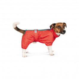 Pet Fashion Комбінезон  RAIN SM для середніх собак червоний (4823082425679)