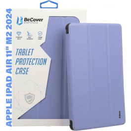   BeCover Чохол-книжка Tri Fold Soft TPU Silicone  для Apple iPad Air 11" M2 2024 Purple (711411)