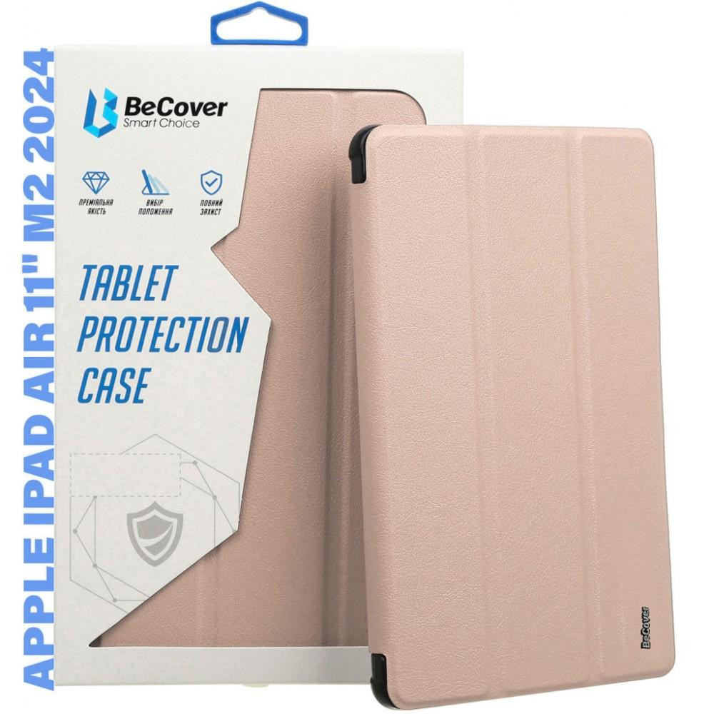 BeCover Чохол-книжка Tri Fold Soft TPU Silicone  для Apple iPad Air 11" M2 2024 Pink (711410) - зображення 1