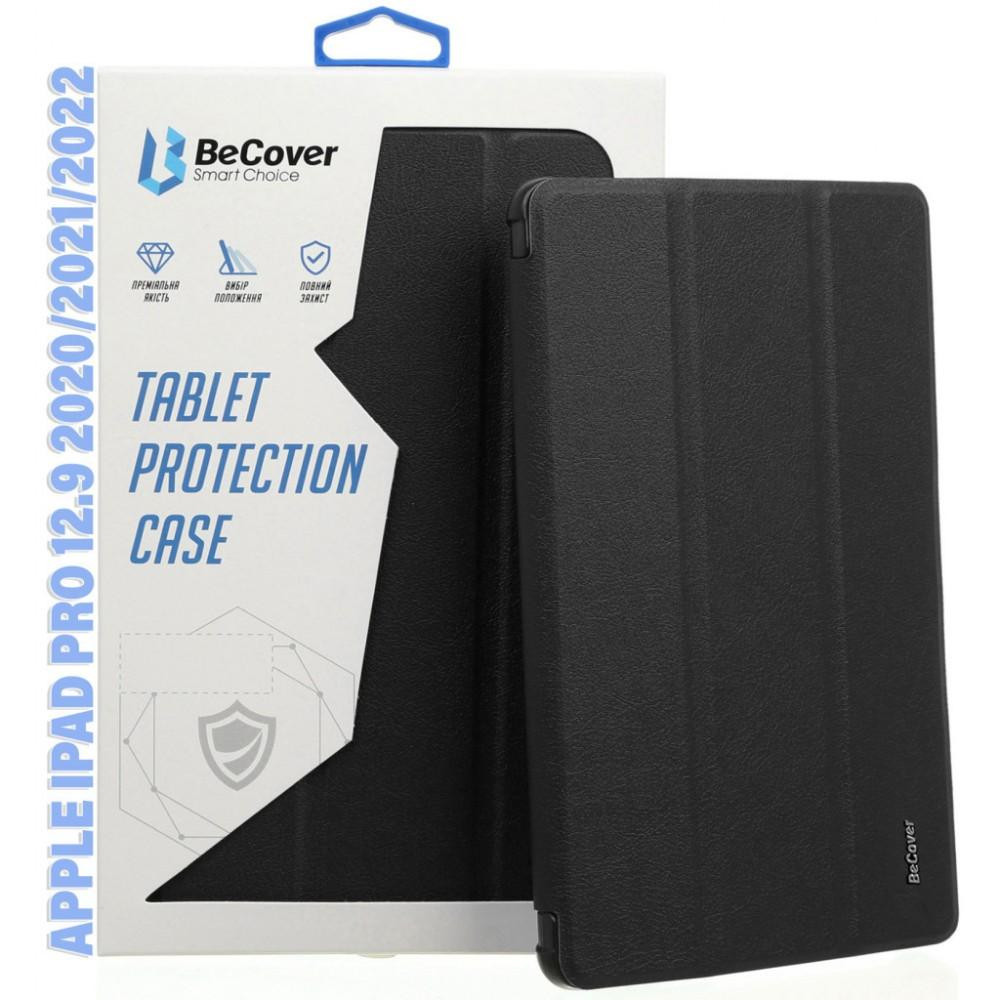 BeCover Чохол-книжка Tri Fold Soft TPU для Apple iPad Pro 12.9 2020/2021/2022 Black (711115) - зображення 1