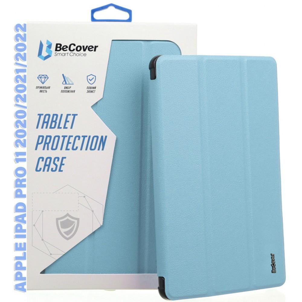 BeCover Чохол-книжка Tri Fold Soft TPU для Apple iPad Pro 11 2020/2021/2022 Light Blue (711112) - зображення 1