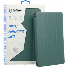   BeCover Чохол-книжка Tri Fold Soft TPU для Apple iPad Pro 11 2020/2021/2022 Dark Green (711110)