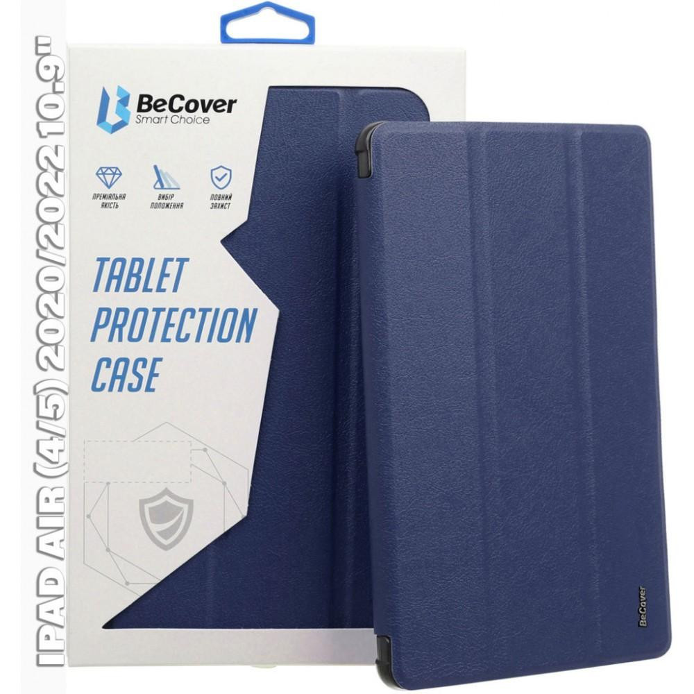 BeCover Чохол-книжка Tri Fold Hard  для Apple iPad Air (4/5) 2020/2022 10.9" Deep Blue (711128) - зображення 1