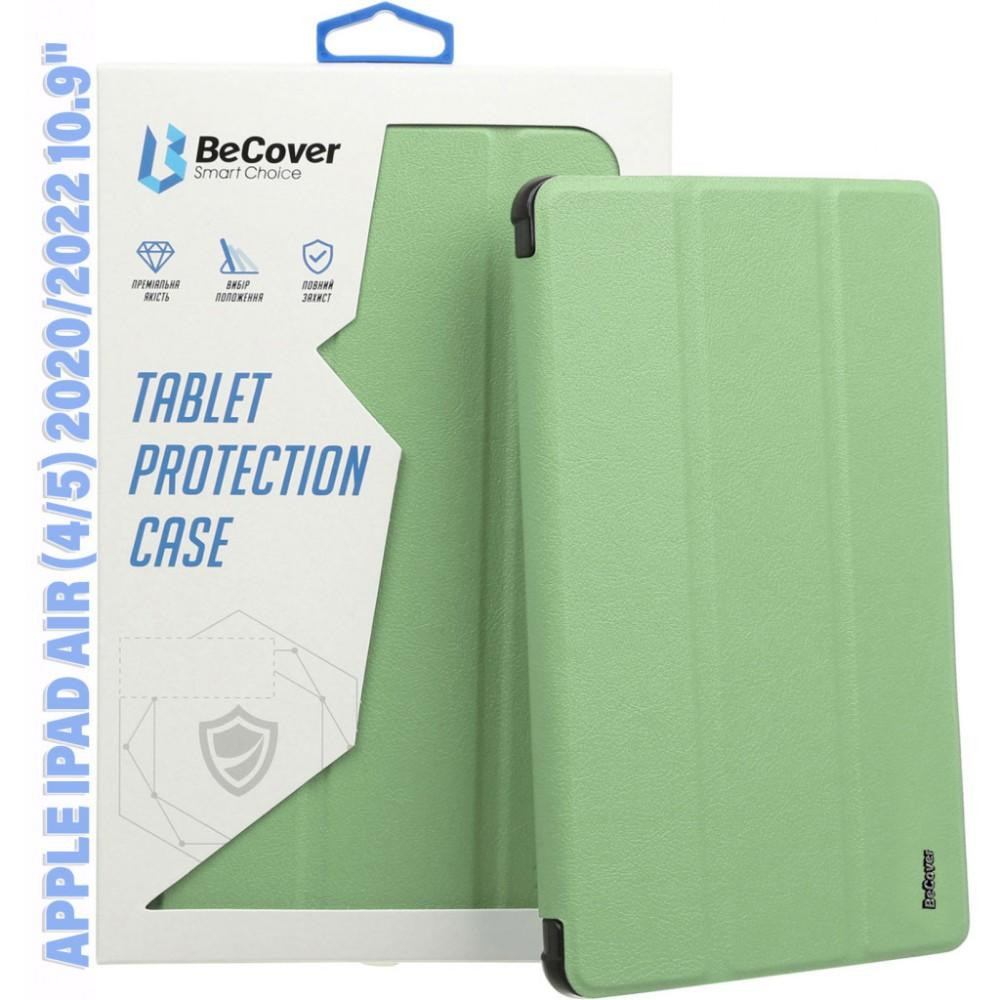 BeCover Чохол-книжка Tri Fold Soft TPU Silicone  для Apple iPad Air (4/5) 2020/2022 10.9" Green (711131) - зображення 1