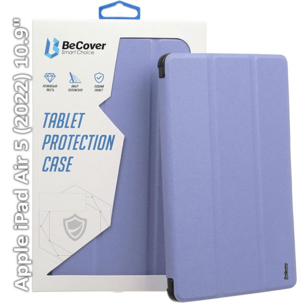 BeCover Чохол-книжка Tri Fold Hard  для Apple iPad Air 5 (2022) 10.9" Purple (709665) - зображення 1