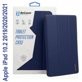 BeCover Чехол-книжка Tri Fold Hard для Apple iPad 10.2 2019/2020/2021 Deep Blue (706865)