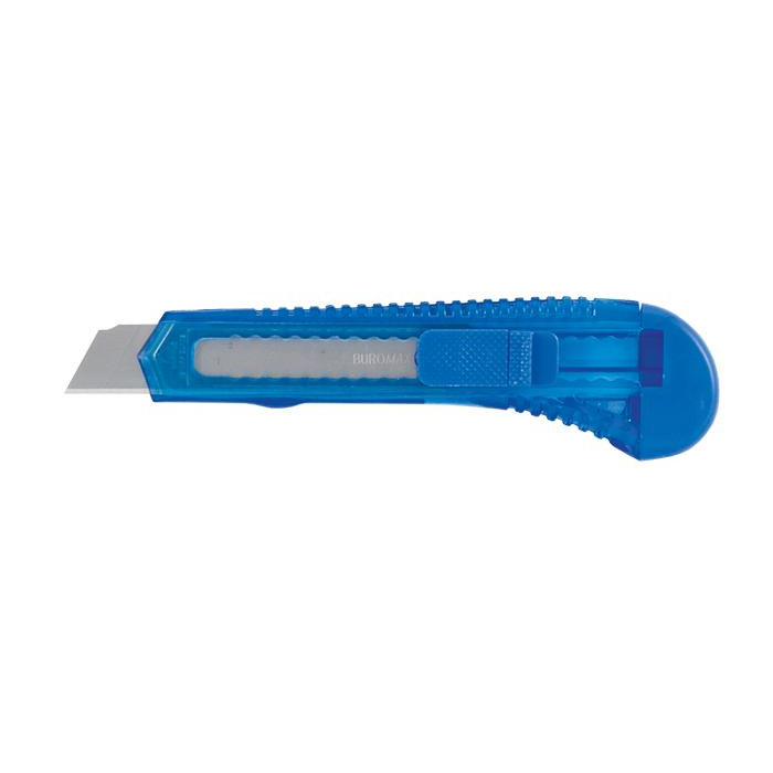 BuroMax Нож канцелярский  Jobmax, 18 мм, пласт. корпус, фиксатор лезвия (BM.4646) - зображення 1
