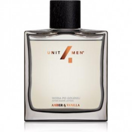 Unit4Men After Shave Lotion Amber&Vanilla тонік після гоління 100 мл