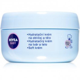   Nivea Baby Soft зволожуючий крем для обличчя та тіла 200 мл