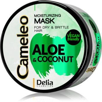 Delia Cosmetics Cameleo Aloe & Coconut зволожуюча маска для сухого та ламкого волосся 200 мл - зображення 1