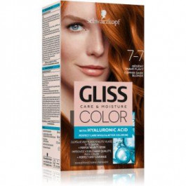   Schwarzkopf Gliss Color фарба для волосся відтінок 7-7 Copper Dark Blonde