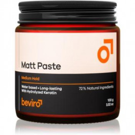 Beviro Matt Paste Medium Hold паста для волосся Matt 100 мл